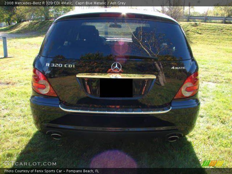 Capri Blue Metallic / Ash Grey 2008 Mercedes-Benz R 320 CDI 4Matic