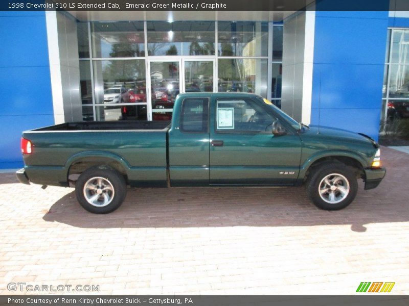  1998 S10 LS Extended Cab Emerald Green Metallic