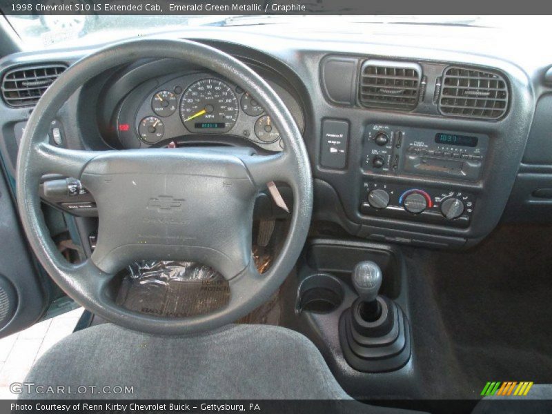 Dashboard of 1998 S10 LS Extended Cab