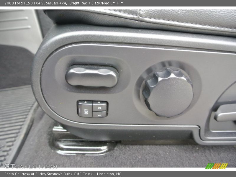 Bright Red / Black/Medium Flint 2008 Ford F150 FX4 SuperCab 4x4
