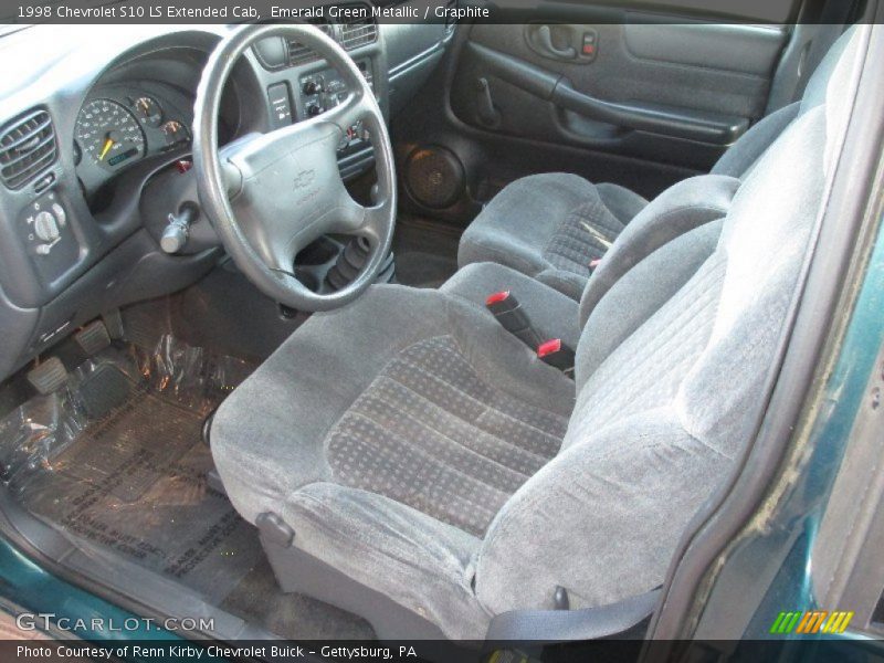 Front Seat of 1998 S10 LS Extended Cab