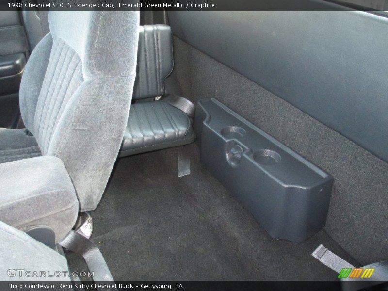 Rear Seat of 1998 S10 LS Extended Cab