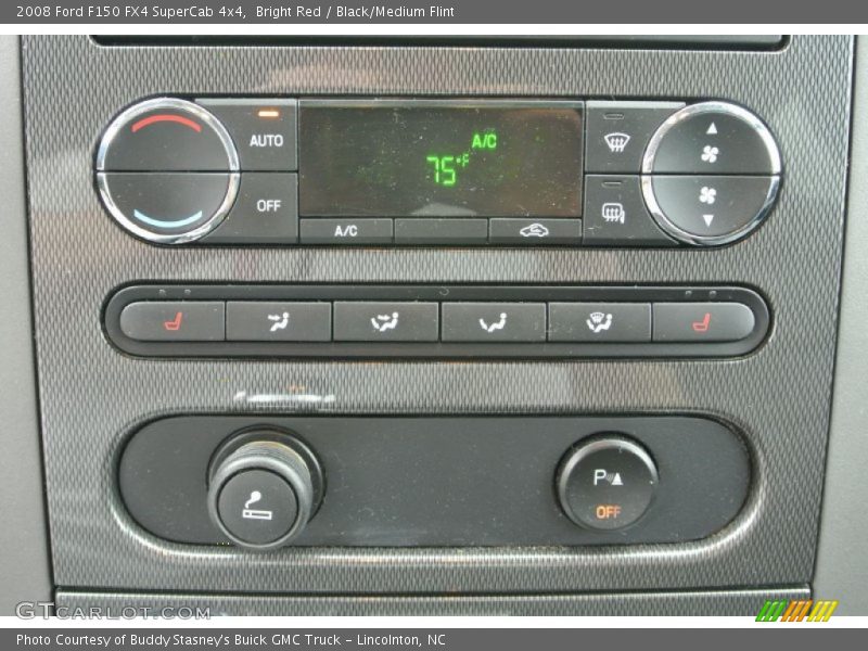 Bright Red / Black/Medium Flint 2008 Ford F150 FX4 SuperCab 4x4