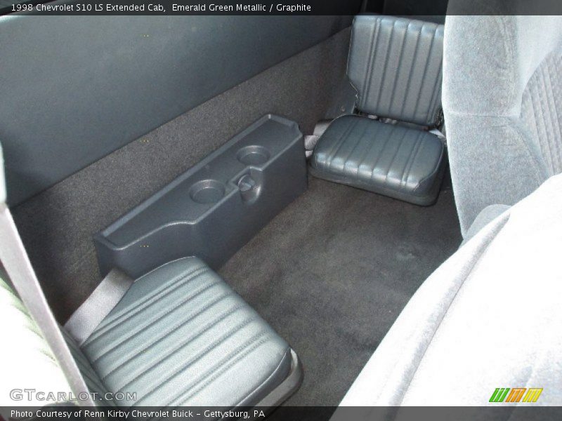 Rear Seat of 1998 S10 LS Extended Cab