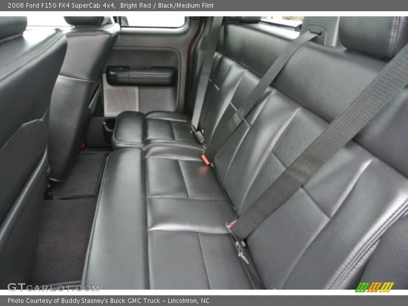 Bright Red / Black/Medium Flint 2008 Ford F150 FX4 SuperCab 4x4