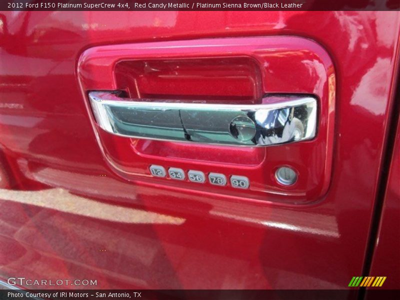 Red Candy Metallic / Platinum Sienna Brown/Black Leather 2012 Ford F150 Platinum SuperCrew 4x4