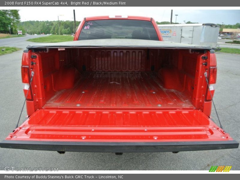 Bright Red / Black/Medium Flint 2008 Ford F150 FX4 SuperCab 4x4