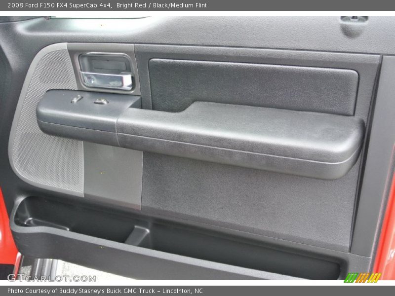 Bright Red / Black/Medium Flint 2008 Ford F150 FX4 SuperCab 4x4