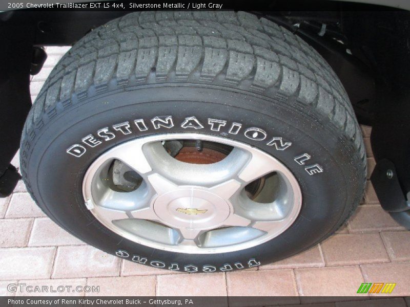 Silverstone Metallic / Light Gray 2005 Chevrolet TrailBlazer EXT LS 4x4