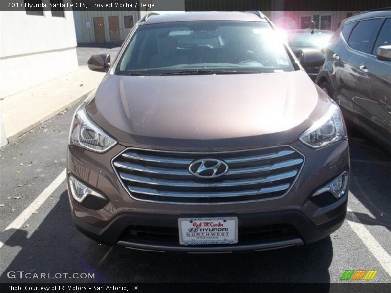 Frosted Mocha / Beige 2013 Hyundai Santa Fe GLS