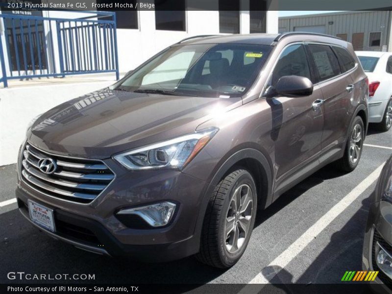 Frosted Mocha / Beige 2013 Hyundai Santa Fe GLS