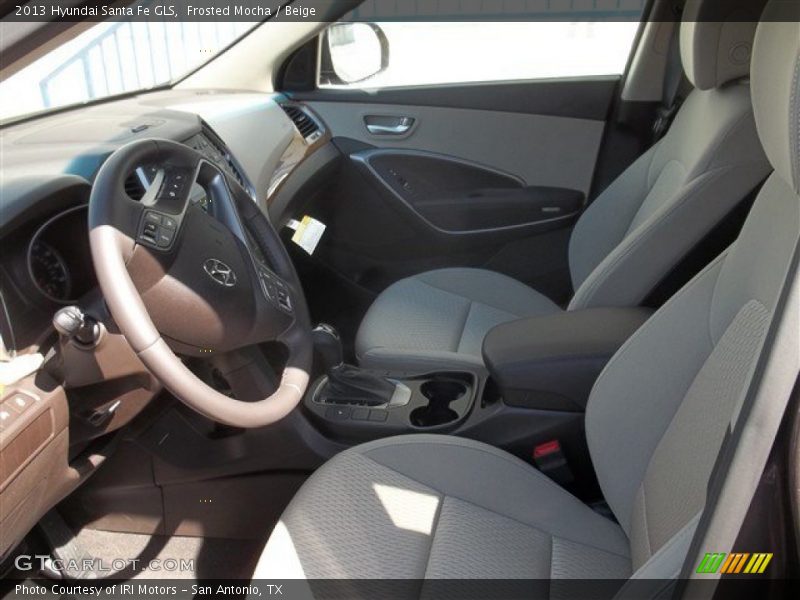 Frosted Mocha / Beige 2013 Hyundai Santa Fe GLS