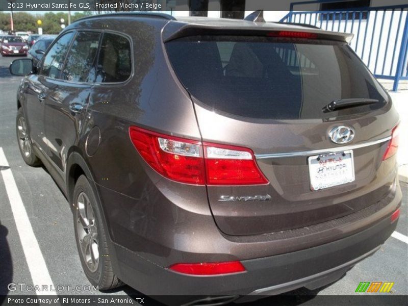 Frosted Mocha / Beige 2013 Hyundai Santa Fe GLS