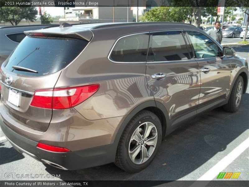 Frosted Mocha / Beige 2013 Hyundai Santa Fe GLS