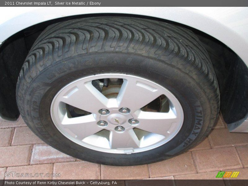 Silver Ice Metallic / Ebony 2011 Chevrolet Impala LT