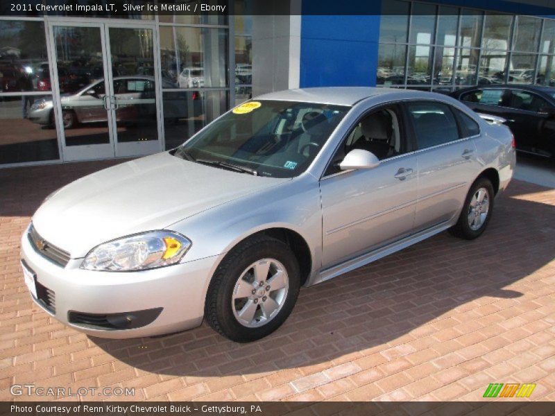 Silver Ice Metallic / Ebony 2011 Chevrolet Impala LT