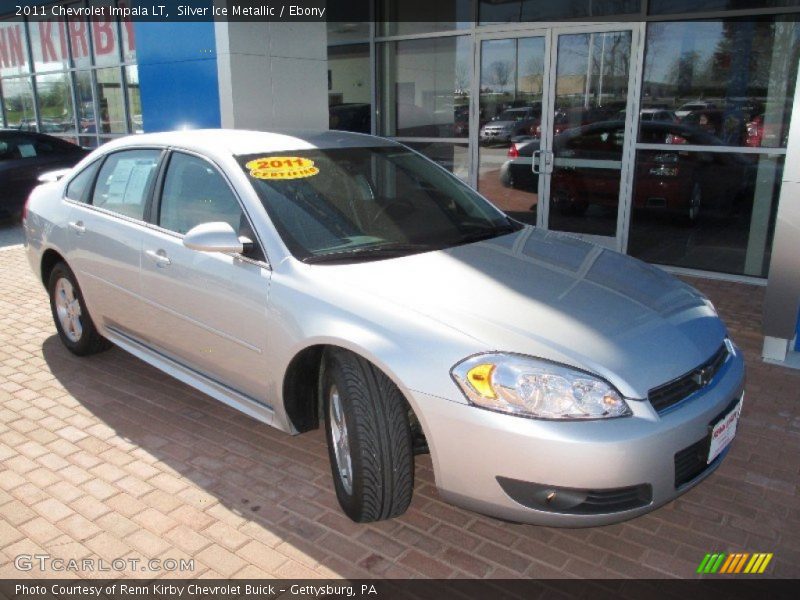 Silver Ice Metallic / Ebony 2011 Chevrolet Impala LT