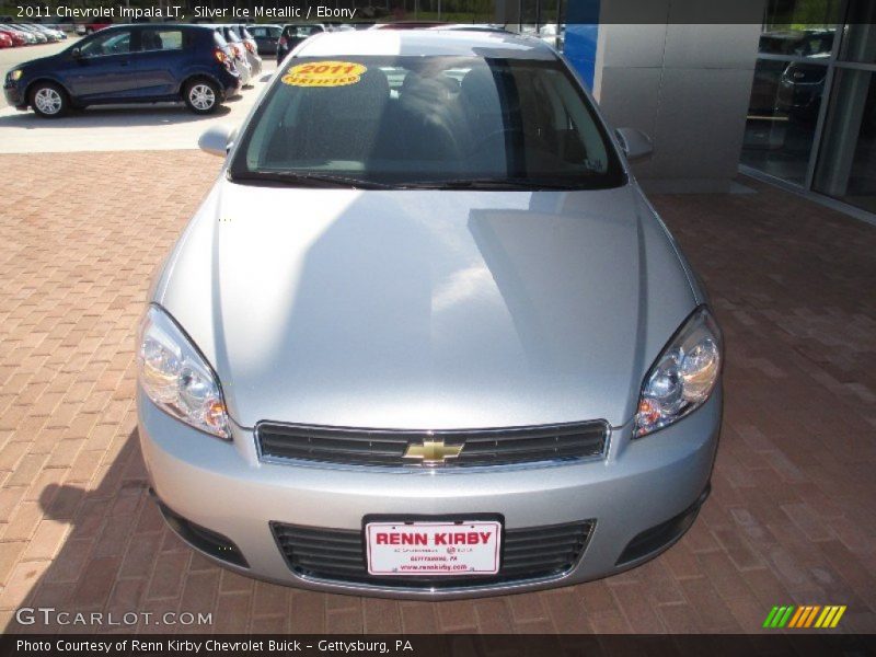 Silver Ice Metallic / Ebony 2011 Chevrolet Impala LT