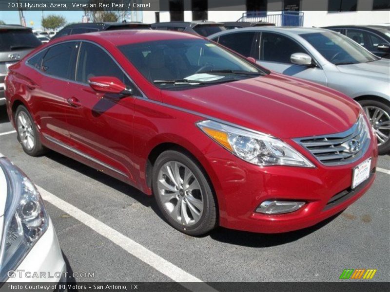Venetian Red Pearl / Camel 2013 Hyundai Azera