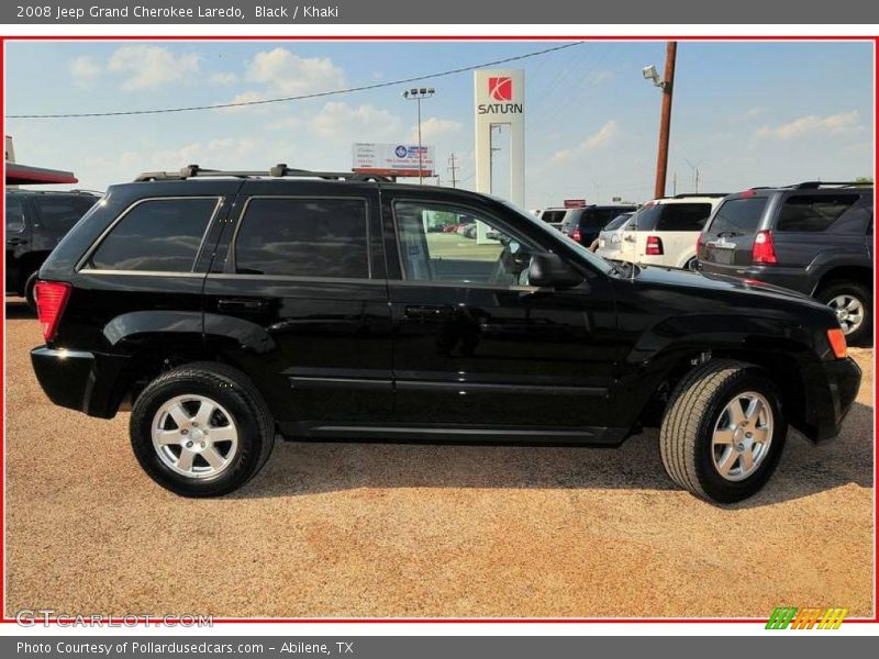 Black / Khaki 2008 Jeep Grand Cherokee Laredo