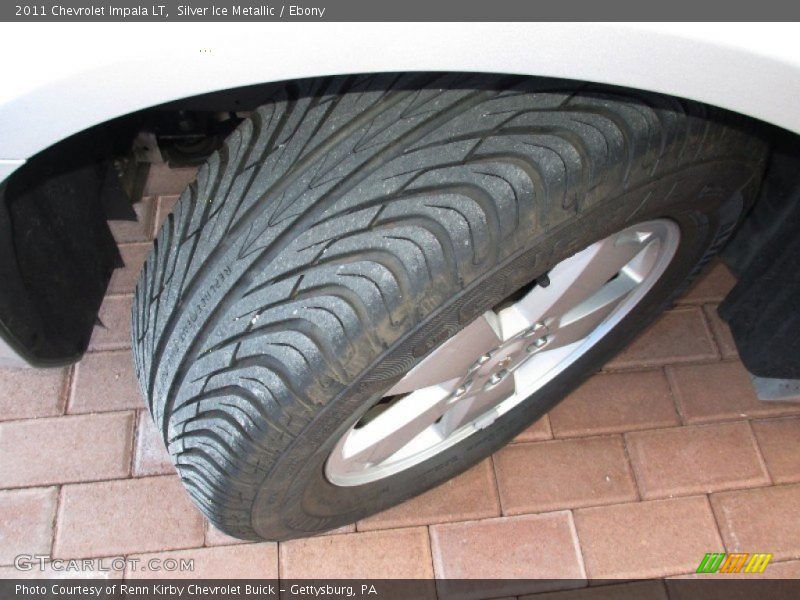 Silver Ice Metallic / Ebony 2011 Chevrolet Impala LT