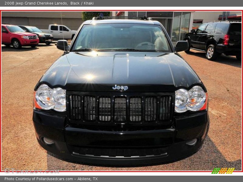 Black / Khaki 2008 Jeep Grand Cherokee Laredo