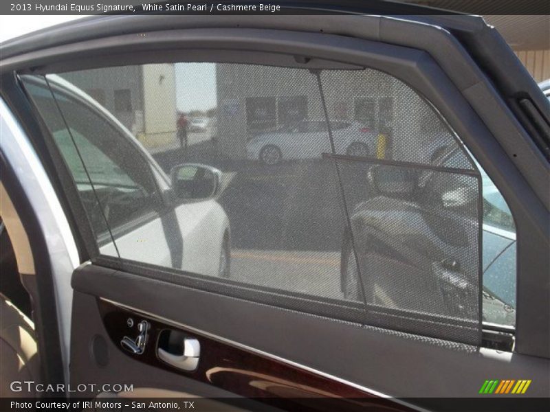 White Satin Pearl / Cashmere Beige 2013 Hyundai Equus Signature