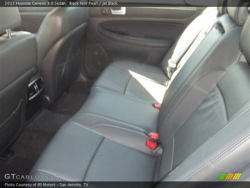 Black Noir Pearl / Jet Black 2013 Hyundai Genesis 3.8 Sedan