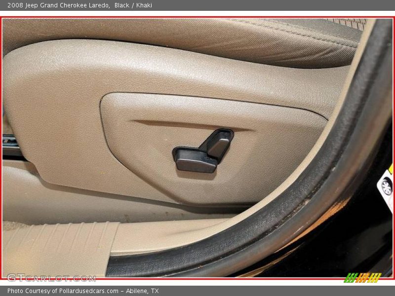 Black / Khaki 2008 Jeep Grand Cherokee Laredo
