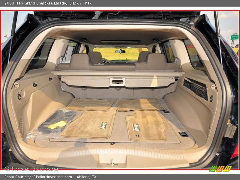 Black / Khaki 2008 Jeep Grand Cherokee Laredo