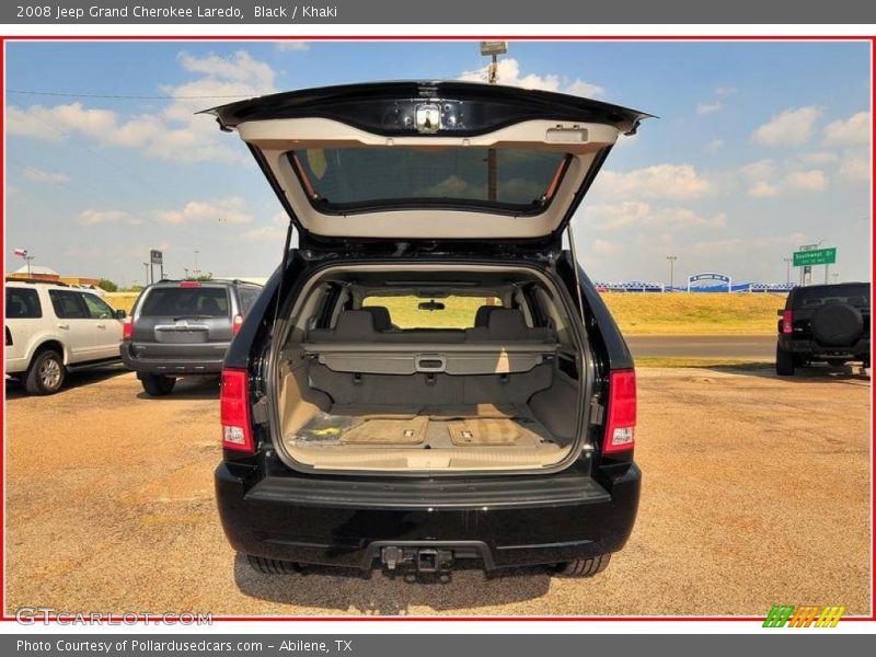 Black / Khaki 2008 Jeep Grand Cherokee Laredo