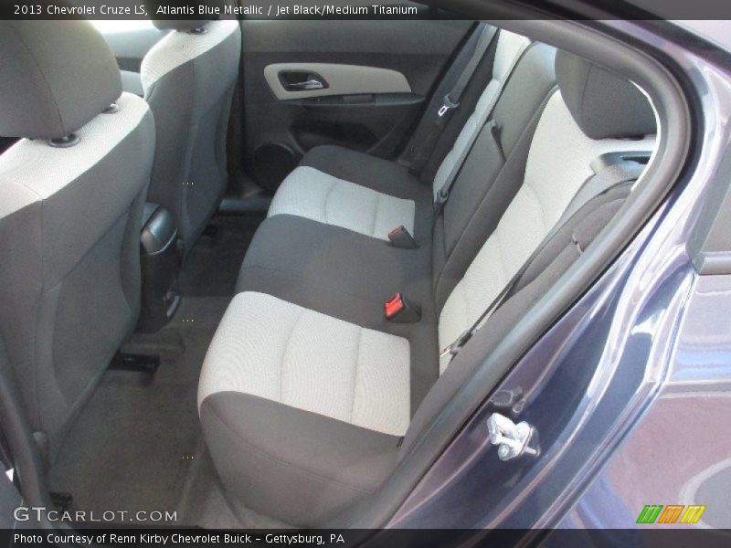 Atlantis Blue Metallic / Jet Black/Medium Titanium 2013 Chevrolet Cruze LS