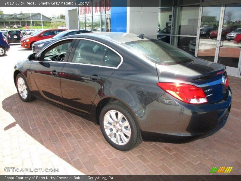 Smoky Gray Metallic / Ebony 2013 Buick Regal