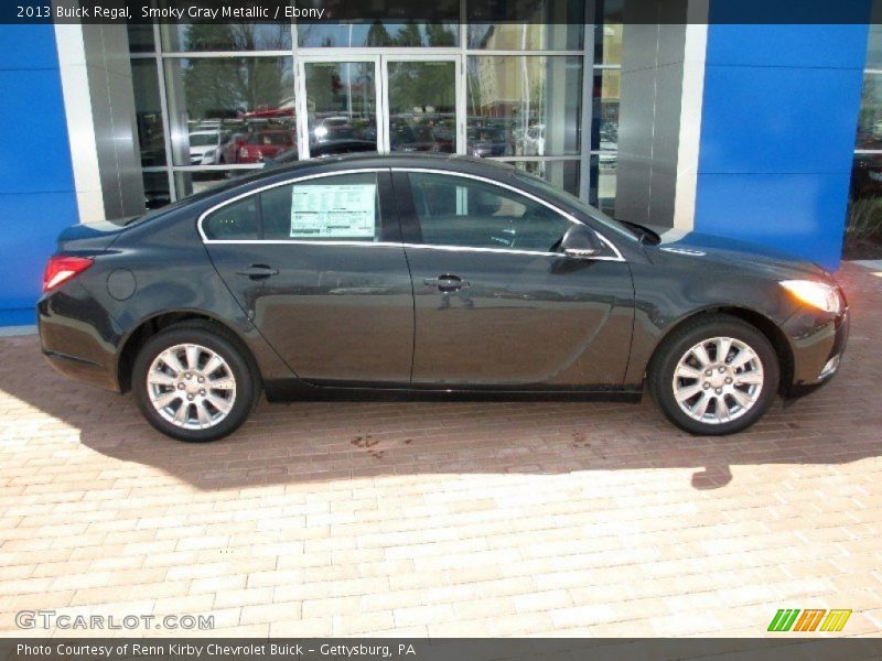 Smoky Gray Metallic / Ebony 2013 Buick Regal