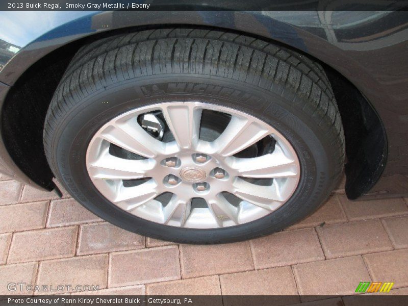 Smoky Gray Metallic / Ebony 2013 Buick Regal