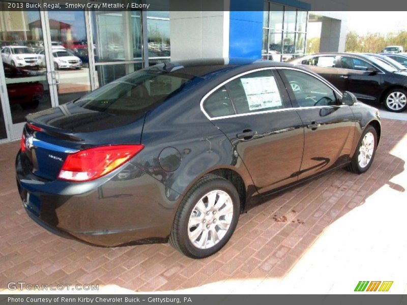 Smoky Gray Metallic / Ebony 2013 Buick Regal