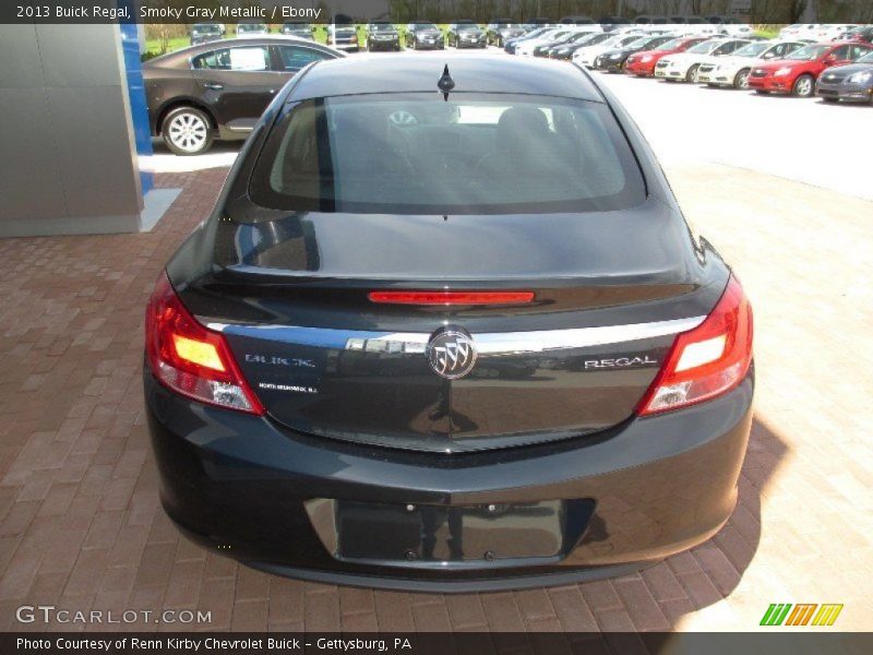 Smoky Gray Metallic / Ebony 2013 Buick Regal