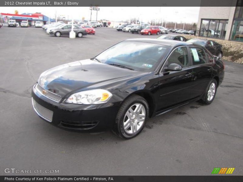 Black / Ebony 2012 Chevrolet Impala LT