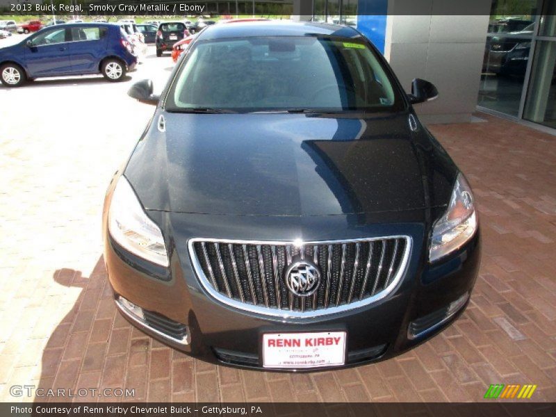 Smoky Gray Metallic / Ebony 2013 Buick Regal