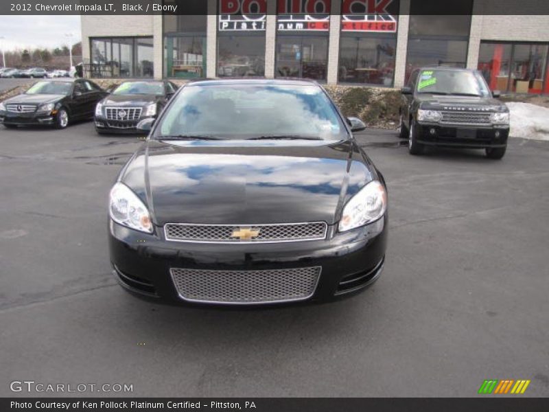 Black / Ebony 2012 Chevrolet Impala LT