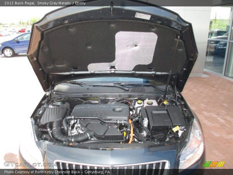 2013 Regal  Engine - 2.4 Liter SIDI DOHC 16-Valve VVT 4 Cylinder Gasoline/eAssist Electric Motor
