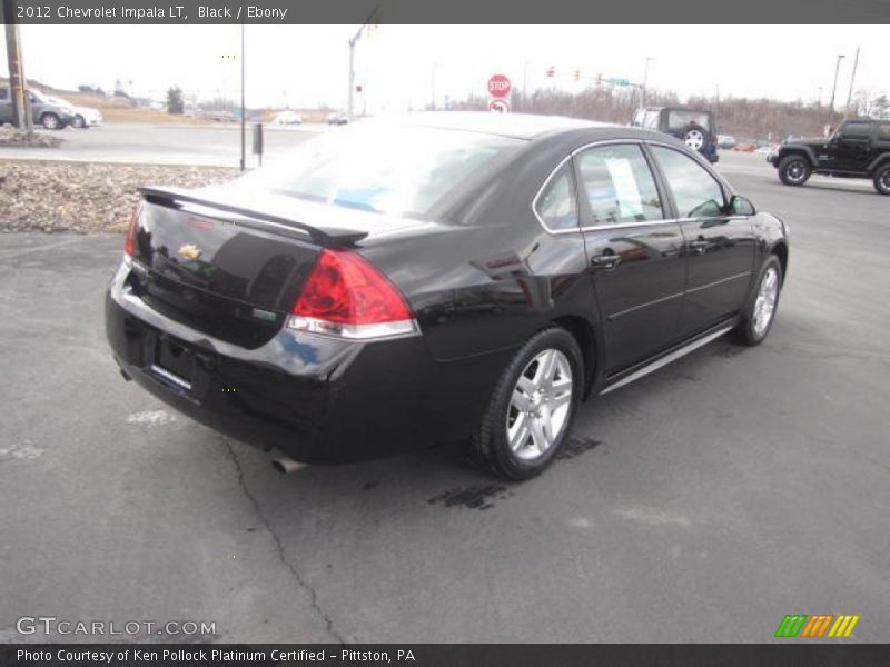Black / Ebony 2012 Chevrolet Impala LT