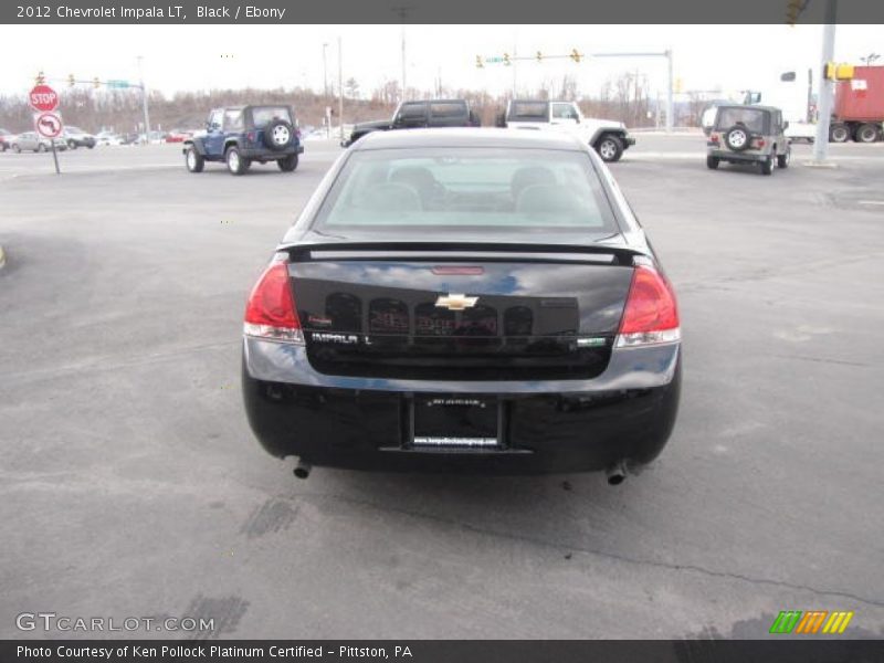 Black / Ebony 2012 Chevrolet Impala LT