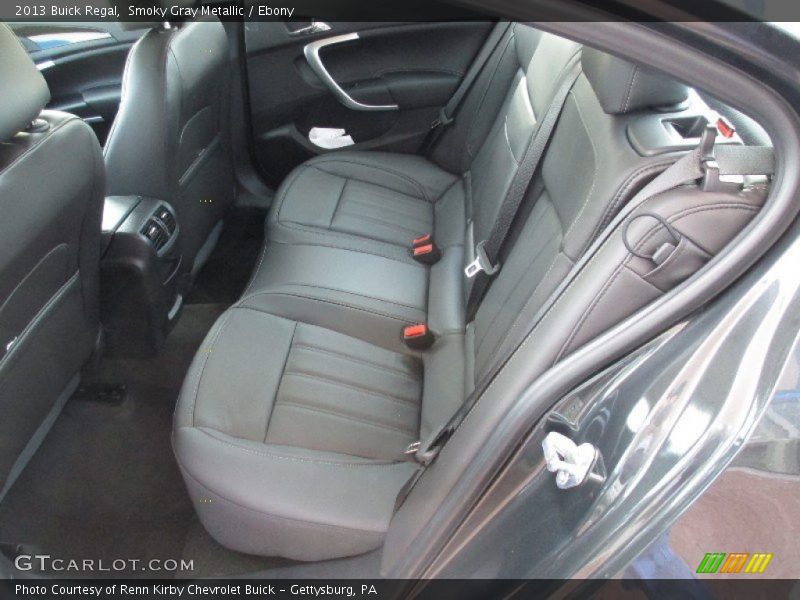 Rear Seat of 2013 Regal 