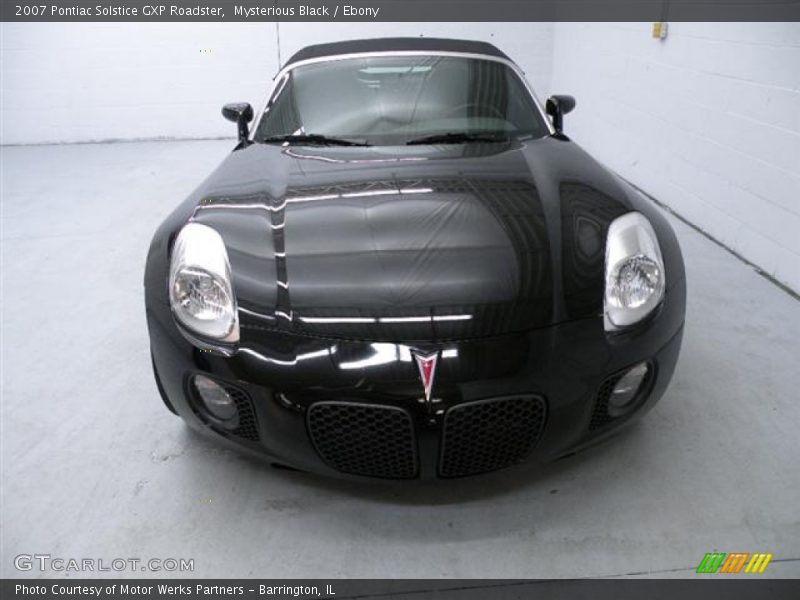 Mysterious Black / Ebony 2007 Pontiac Solstice GXP Roadster