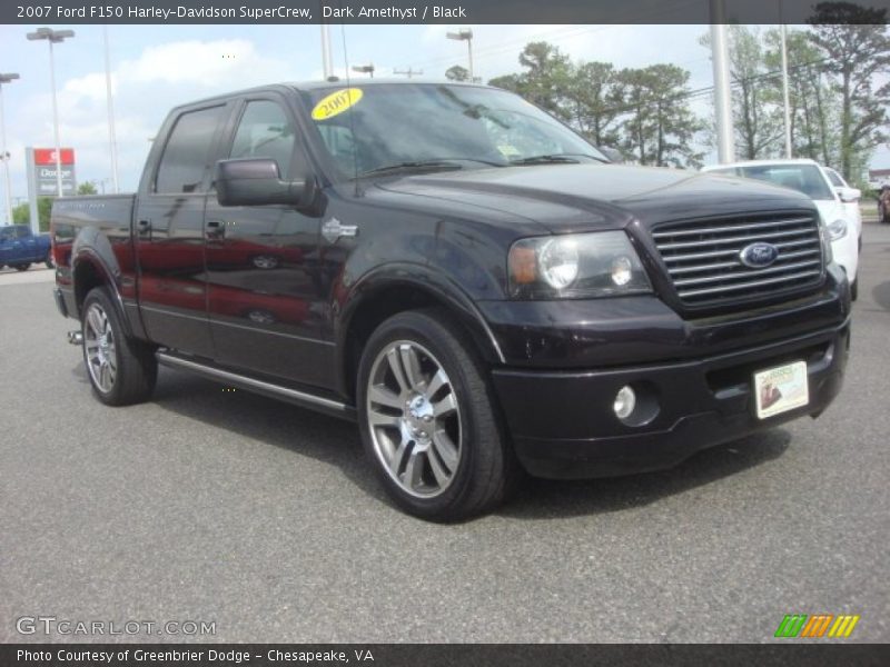 Dark Amethyst / Black 2007 Ford F150 Harley-Davidson SuperCrew