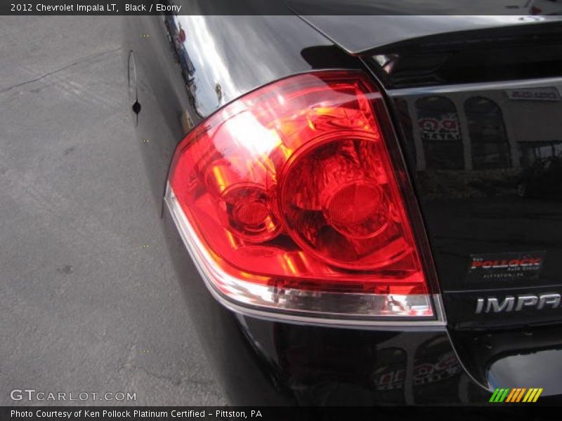 Black / Ebony 2012 Chevrolet Impala LT