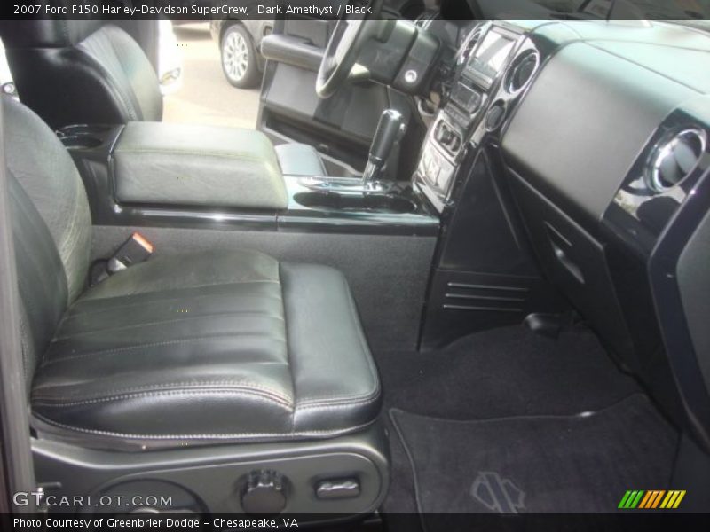 Dark Amethyst / Black 2007 Ford F150 Harley-Davidson SuperCrew