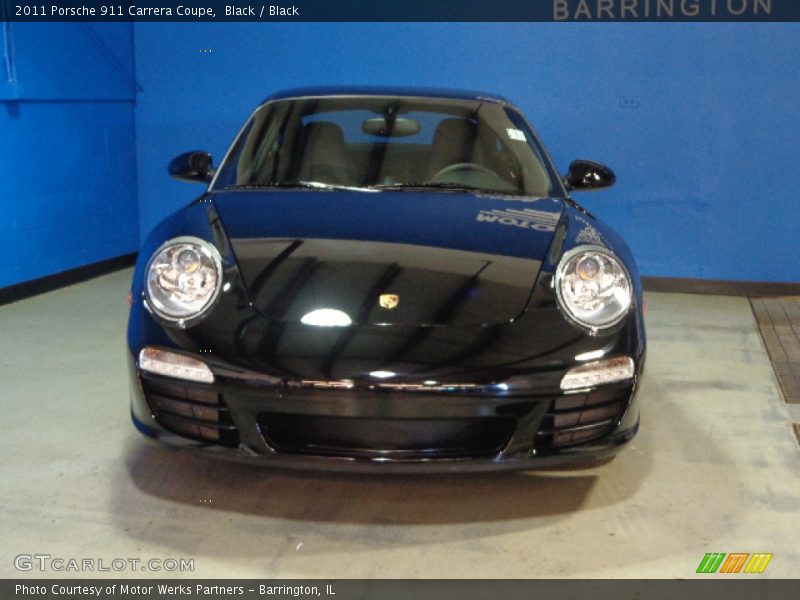 Black / Black 2011 Porsche 911 Carrera Coupe