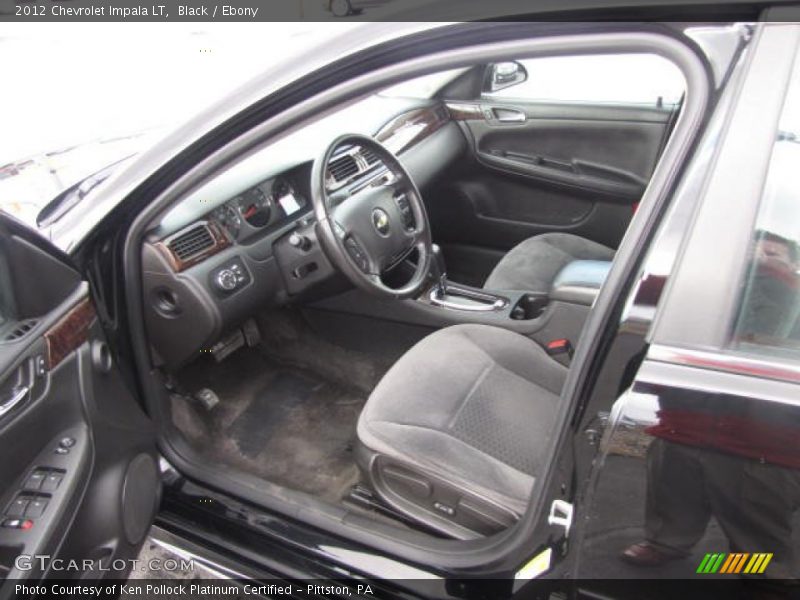 Ebony Interior - 2012 Impala LT 